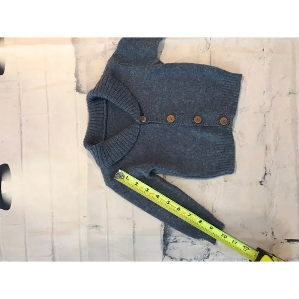 Blue Cardigan & oshkosh jacket 12M